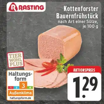 Edeka Rasting kottenforster bauernfrühstück Angebot