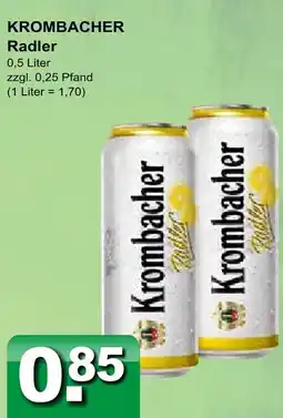 Getränkeparadies Gefromm Krombacher radler Angebot