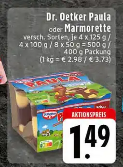 Edeka Dr. oetker paula oder marmorette Angebot