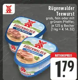 Edeka Rügenwalder teewurst Angebot