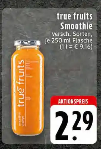 Edeka True fruits smoothie Angebot