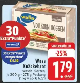 Edeka Wasa knäckebrot Angebot