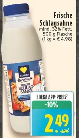 Edeka Edeka frische schlagsahne Angebot