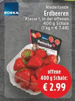 Edeka Edeka erdbeeren Angebot