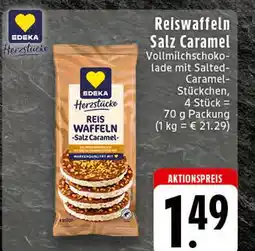 Edeka Edeka herzstücke reiswaffeln salz caramel Angebot