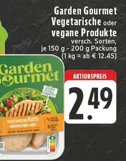 Edeka Garden gourmet vegetarische oder vegane produkte Angebot