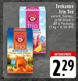 Edeka Teekanne frio tee Angebot