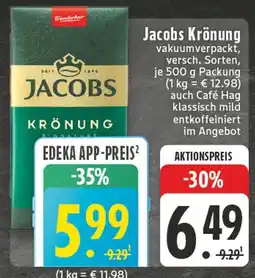 Edeka Jacobs jacobs krönung Angebot