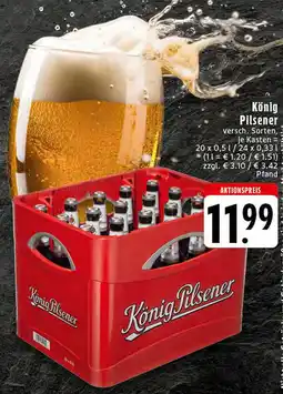 Edeka König pilsener könig pilsener Angebot