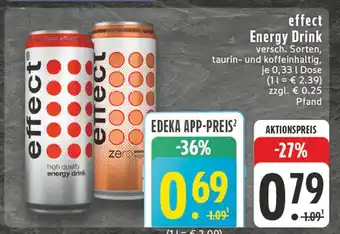 Edeka Effect energy drink Angebot