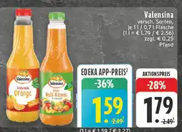 Edeka Valensina frühstücks orange oder wilder multi-vitamin Angebot
