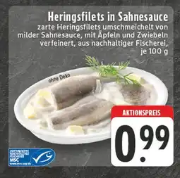 Edeka Msc heringsfilets in sahnesauce Angebot