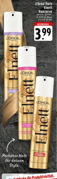 Edeka L'oréal paris elnett haarspray Angebot