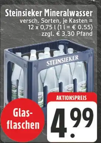 Edeka Steinsieker mineralwasser Angebot