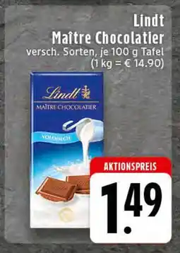 Edeka Lindt maître chocolatier Angebot
