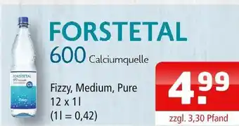 Getränke Oase Forstetal 600 calciumquelle Angebot