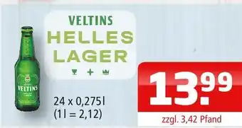 Getränke Oase Veltins helles lager Angebot