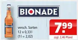 Getränke Oase Bionade ingwer-orange Angebot