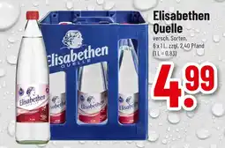 trinkgut Elisabethen quelle elisabethen quelle Angebot