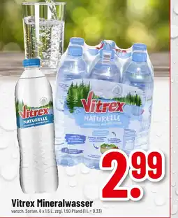 trinkgut Vitrex mineralwasser Angebot