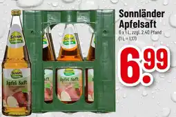 trinkgut Sonnländer apfelsaft Angebot