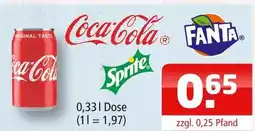 Getränke Oase Coca-cola coca-cola oder fanta oder sprite Angebot