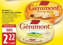 Edeka Géramont géramont oder géramont feine scheiben Angebot