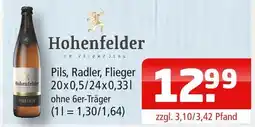 Getränke Oase Hohenfelder pilsener Angebot