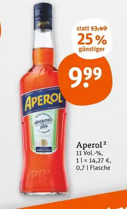 tegut Aperol aperol Angebot