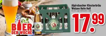 trinkgut Alpirsbacher klosterbräu weizen hefe hell Angebot