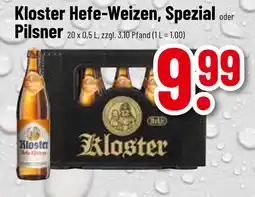 trinkgut Kloster hefe-weizen, spezial oder pilsner Angebot