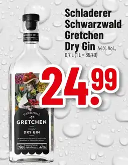 trinkgut Schladerer schwarzwald gretchen dry gin Angebot