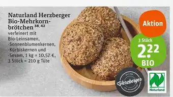 tegut Herzberger naturland herzberger bio-mehrkornbrötchen Angebot