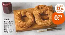 tegut Simit sesam Angebot