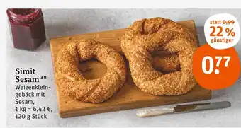 tegut Simit sesam Angebot