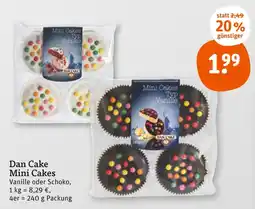 tegut Dan cake mini cakes vanille oder schoko Angebot