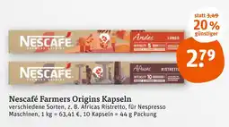tegut Nescafé farmers origins kapseln Angebot