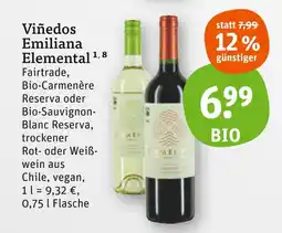 tegut Viñedos emiliana elemental Angebot