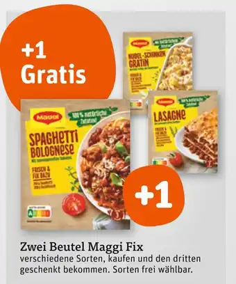 tegut Maggi spaghetti bolognese oder nudel-schinken gratin oder lasagne Angebot