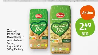 tegut Zabler paradiso bio-nudeln Angebot