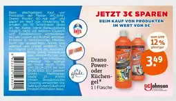 tegut Drano power- oder küchengel Angebot