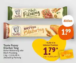 tegut Tante fanny frischer teig Angebot