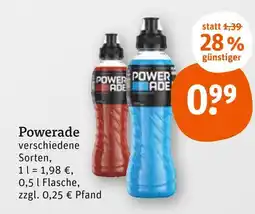 tegut Powerade powerade Angebot