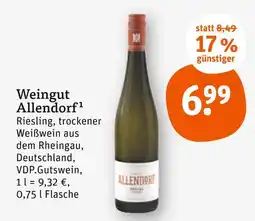 tegut Allendorf weingut allendorf Angebot