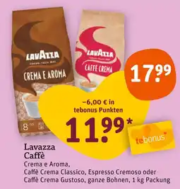 tegut Lavazza caffè Angebot