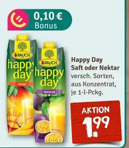 nahkauf Rauch happy day saft oder nektar Angebot