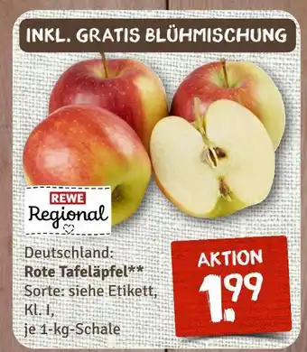 nahkauf Rewe regional rote tafeläpfel Angebot