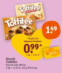 tegut Storck toffifee klassik oder white Angebot