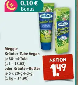 nahkauf Meggle kräuter-tube vegan oder kräuter-butter Angebot