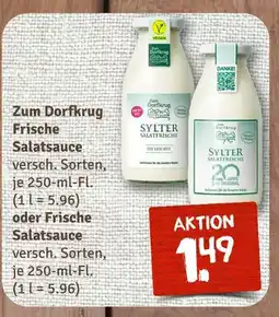 nahkauf Zum dorfkrug frische salatsauce oder frische salatsauce Angebot